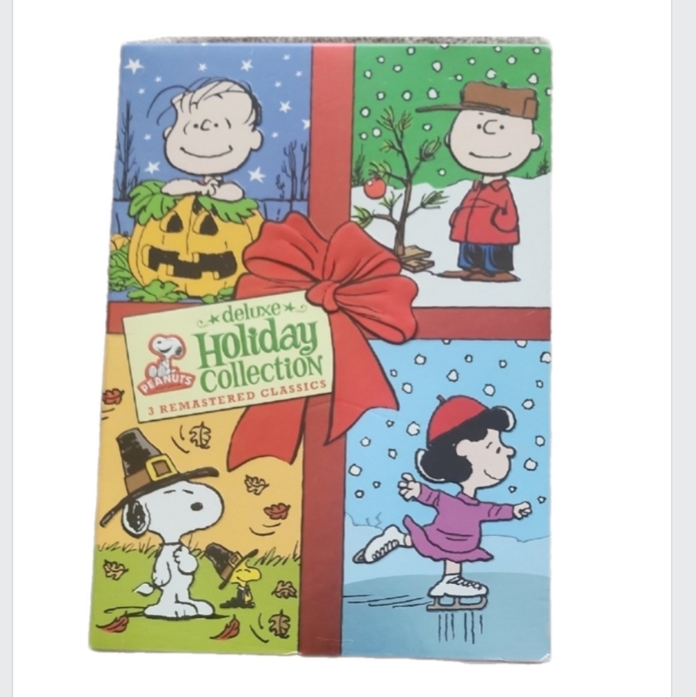 Peanuts Deluxe Holiday  Collection 3 Remastered Classics Dvd